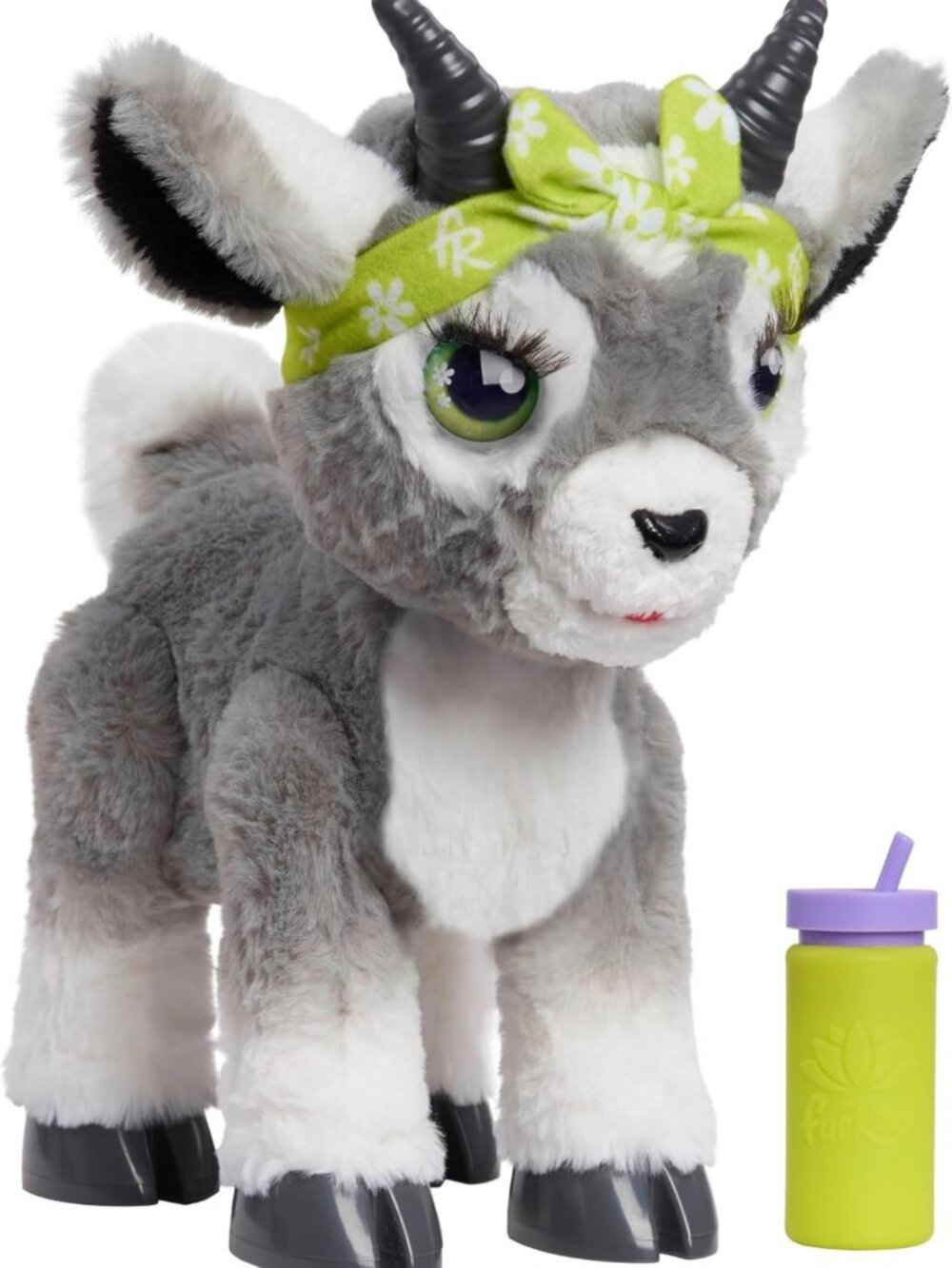 Interactive Yoga Goat Plush Toy - 11-Inch Realistic Kids Toy for Ages 4